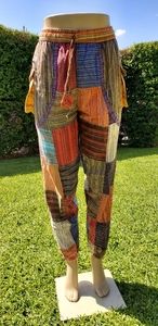 Patchwork Boho Pants  Harem Pants Hippie Pants